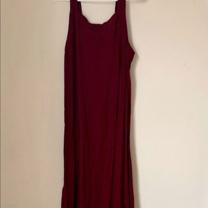 Madewell Tie Back Maxi Dress Size 14